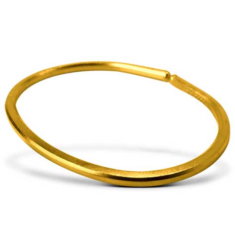 Smooth 1 oz Gold Bullion Bracelet